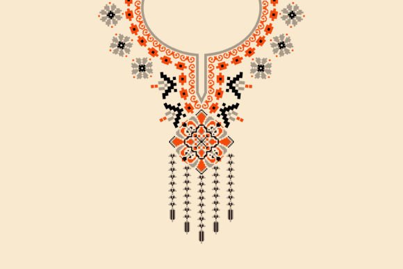 Beautiful Neckline Embroidery: A Boho Neckline Design Review
