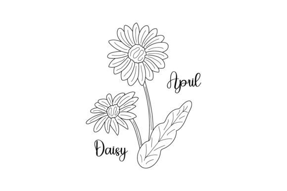Birth Month Flowers April Daisy Embroidery Review