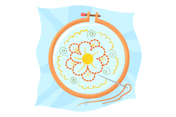 Embroidery Hand Craft Icon: Canvas on Wooden Hoop Review