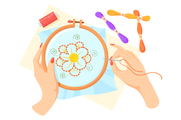 Handmade Embroidery Icon: Sewing Hands Review