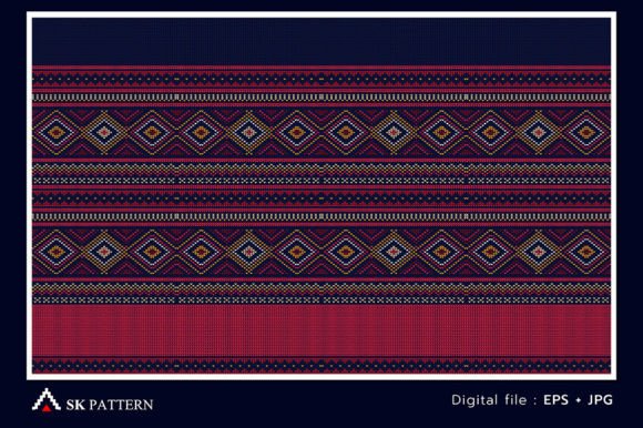 Knit Pattern Vector, Red Embroidery: A Designer’s Review