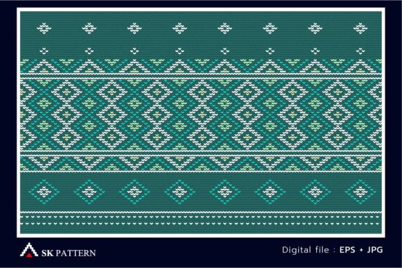 Pattern Embroidery Retro Moroccan Style Review