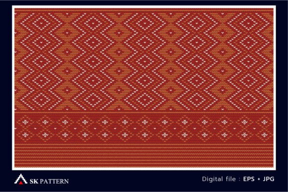 Red and Orange Embroidery Pattern: A Designer Review