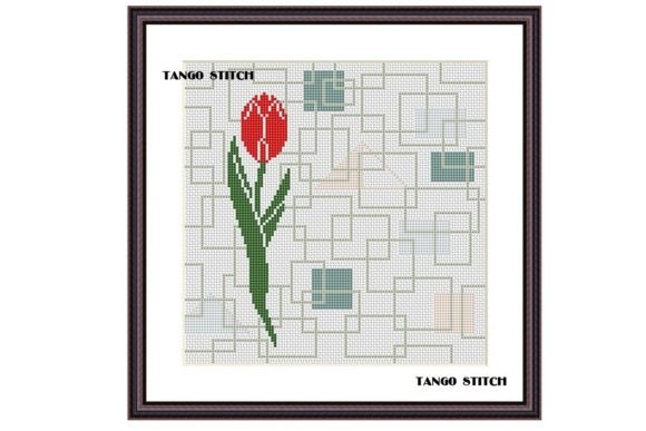 Tulip Flower Embroidery: Easy Cross Stitch Review