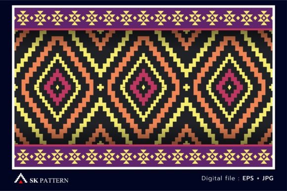 Vector Pattern Ethnic Embroidery: Sweatshirt Design Review